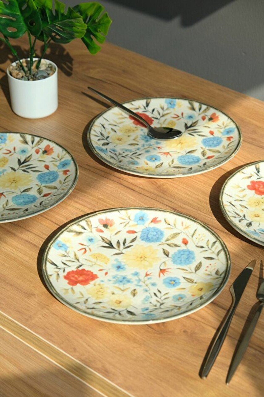 Set farfurii pentru desert, Hermia, 311MBL1323, Multicolor - imagine 5